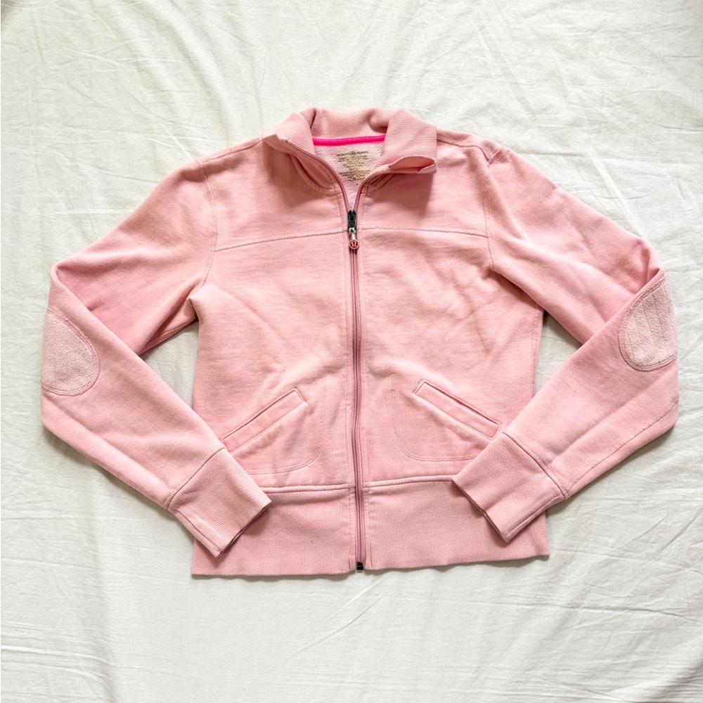 Lululemon scuba Pink Zip-Up Jacket